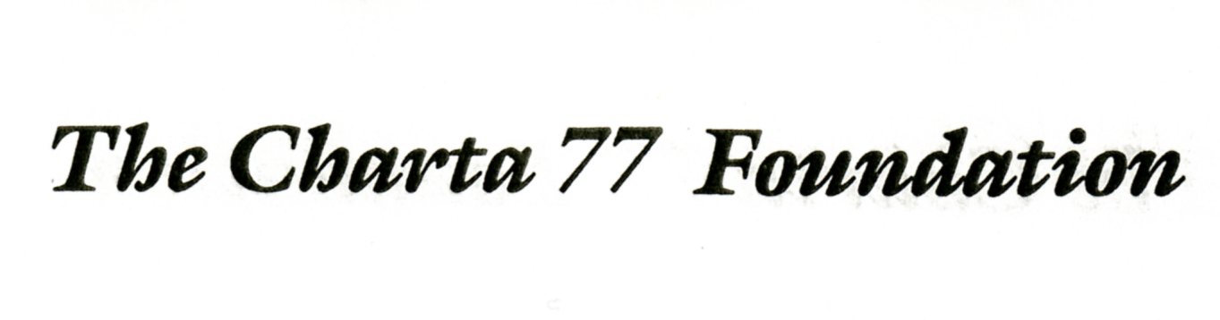 Sbírka Nadace Charty 77 Československého dokumentačního střediska
