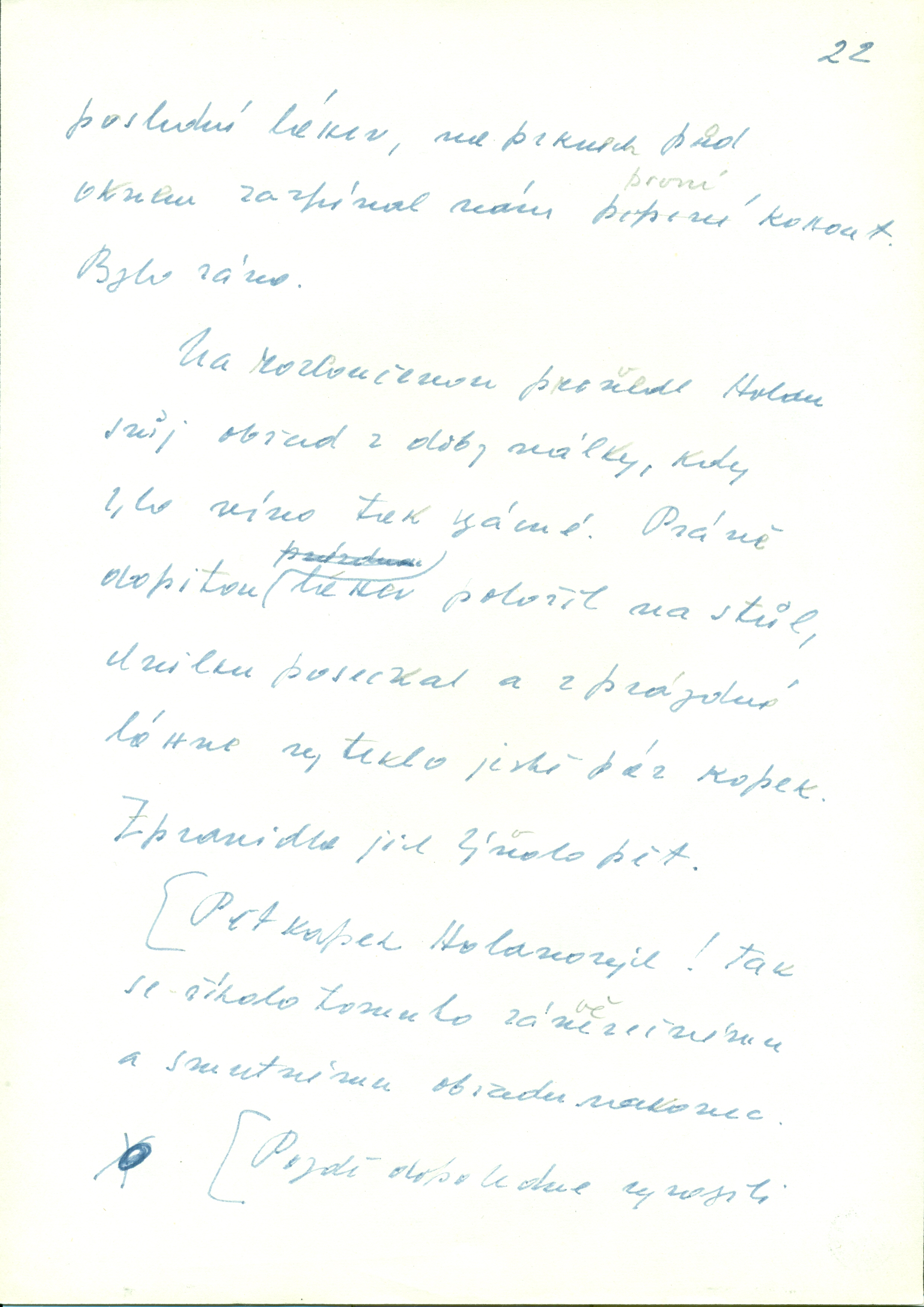 Literary Archive of the Museum of Czech Literature (LA PNP), photo by Petr Kotyk; Origin&aacute;ly archiv&aacute;li&iacute; jsou uložen&eacute; v Liter&aacute;rn&iacute;m archivu Pam&aacute;tn&iacute;ku n&aacute;rodn&iacute;ho p&iacute;semnictv&iacute;.